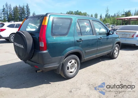 2003 Honda Cr-V Lx из США, поврежденный, VIN SHSRD68433U105197